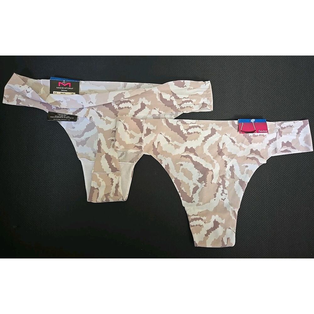 Maidenform Comfort Devotion Flawless No Show Thong XL/8 NWT DMLCTG